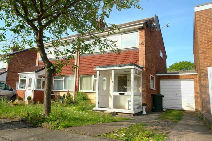 3 Bedroom Semi-Detached House To Rent In Courtney Court, Kingston Park, Newcastle Upon Tyne, NE3