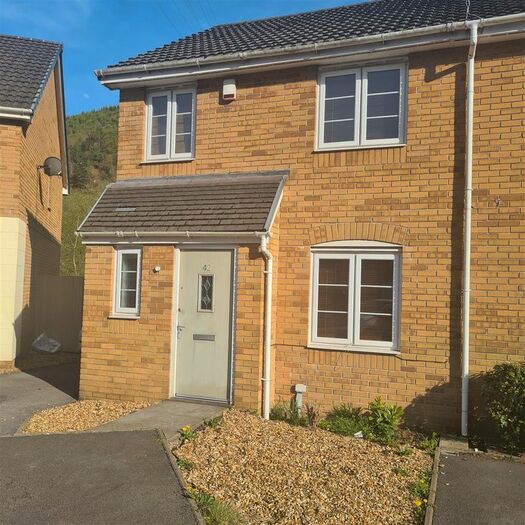 3 Bedroom Semi-Detached House To Rent In Ynys Y Wern, Cwmavon, Port Talbot, SA12