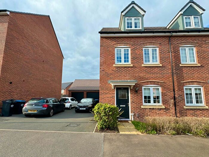 3 Bedroom End Of Terrace House To Rent In Trussell Way, Cawston, Rugby, Warwickshire, CV22