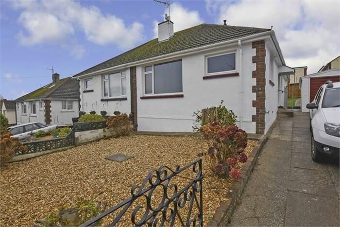 2 Bedroom Semi-Detached Bungalow To Rent In Twickenham Road, Milber, Newton Abbot, Devon., TQ12