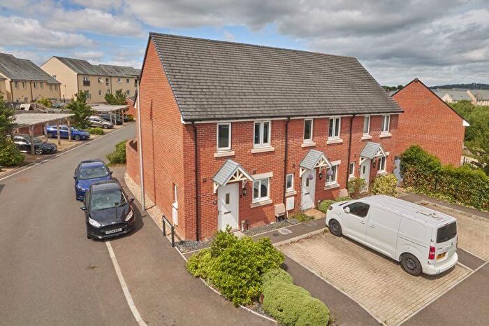 2 Bedroom Terraced House For Sale In Crabtree Close, Cranbrook - No Onward Chain & Garage, EX5