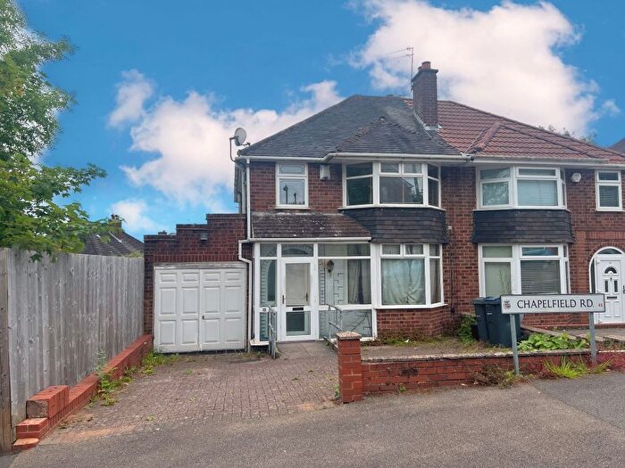 3 Bedroom Semi-Detached House For Sale In Chapelfield Road, Rednal, Birmingham, B45