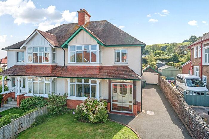 3 Bedroom Semi-detached House For Sale In Paganel Road, Minehead, Somerset, TA24