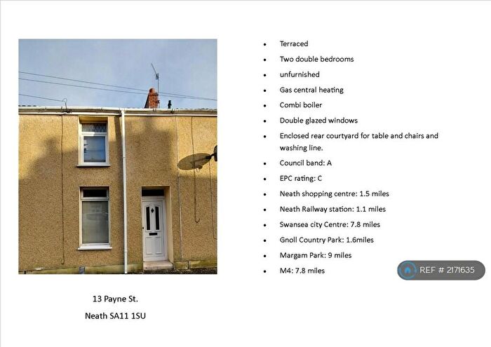 2 Bedroom Terraced House To Rent In Payne Street, Neath, SA11