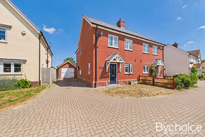 3 Bedroom Semi Detached House For Sale In Sudbury Road, Newton, Suffolk, CO10