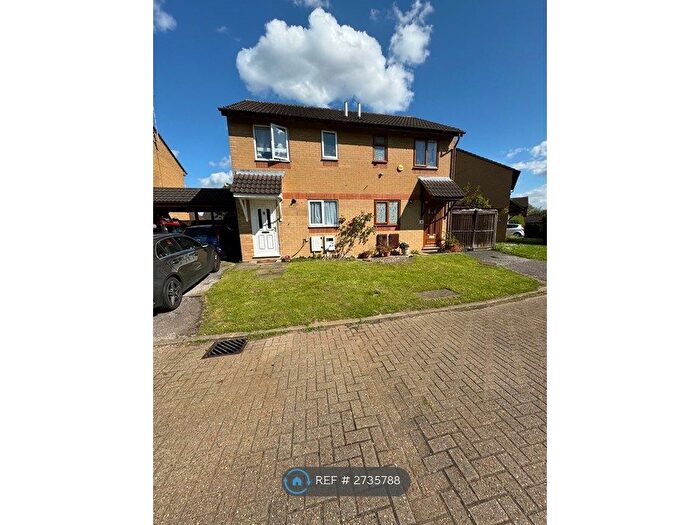2 Bedroom Semi Detached House To Rent In Valens Close, Milton Keynes, MK8