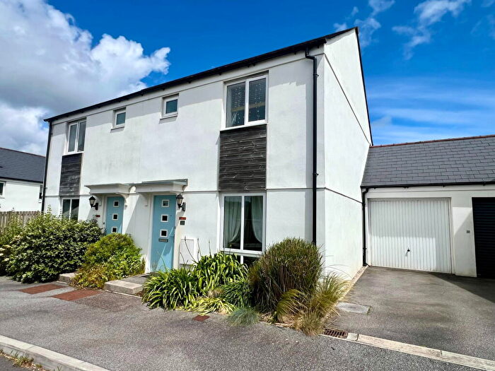3 Bedroom Semi Detached House For Sale In Borlase Crescent, St Austell, Cornwall, PL25