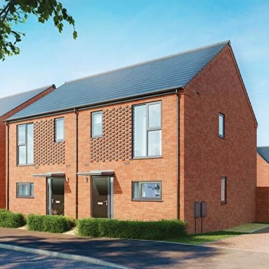 2 Bedroom Semi-detached House For Sale In "The Nina" At North Africa Close, Newport, NP19