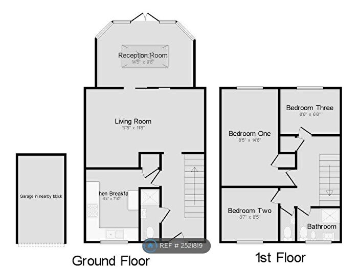 3 Bedroom Terraced House To Rent In Park Barn Drive, Guildford, GU2