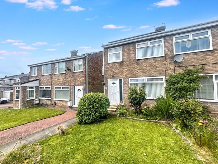 2 Bedroom Semi-Detached House For Sale In Moor View Close, Pegswood, Morpeth, NE61
