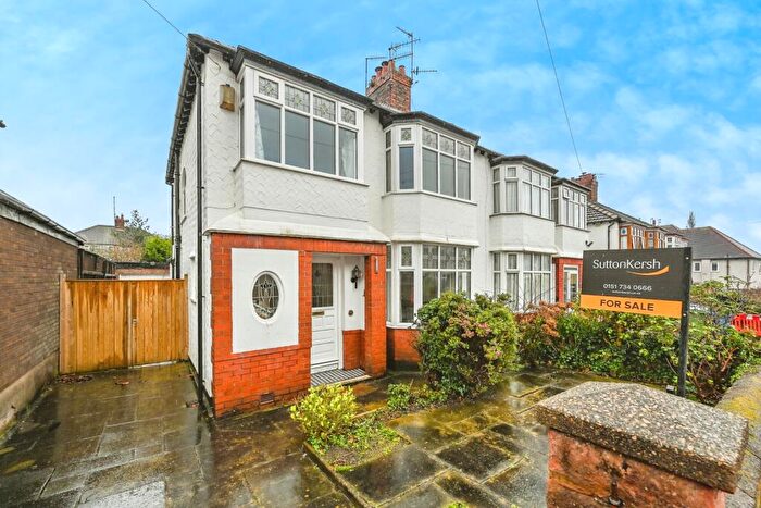 3 Bedroom Semi Detached House For Sale In Chequers Gardens, Liverpool, Merseyside, L19