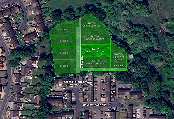 Land For Sale In Hearsey Gardens, Blackwater, Camberley, GU17