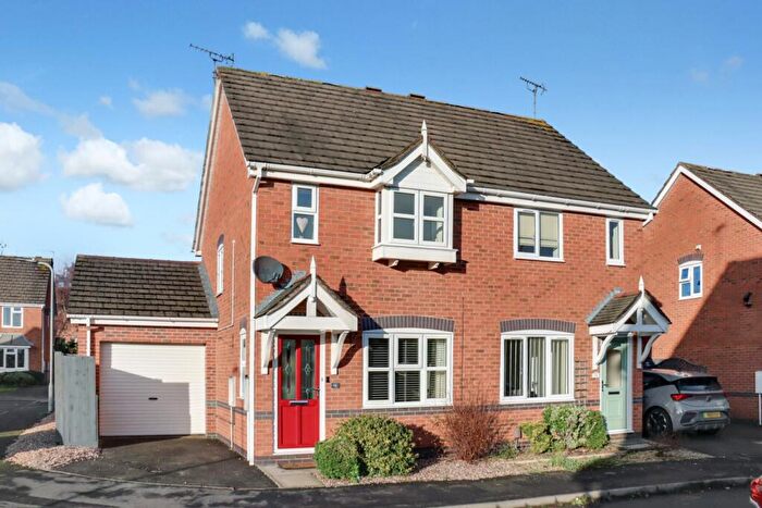 2 Bedroom Semi Detached House For Sale In Hackett Close, Ashby-de-la-Zouch, Leicestershire, LE65