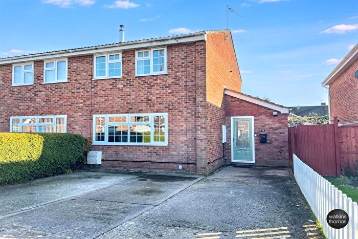 3 Bedroom Semi Detached House For Sale In Burdon Drive, Bartestree, Hereford, HR1