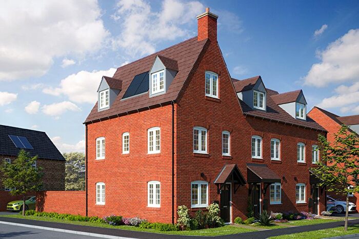 3 Bedroom Town House For Sale In "The Attwood" At Nickling Road, Banbury, OX16