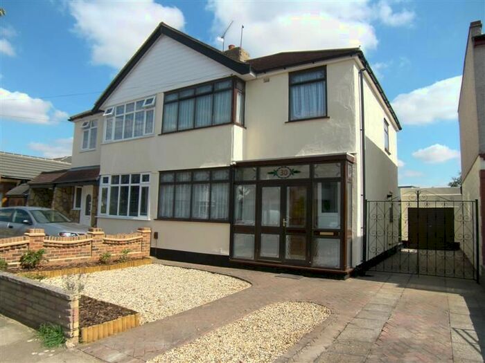3 Bedroom Semi-Detached House To Rent In Glanville Drive, Hornchurch, RM11