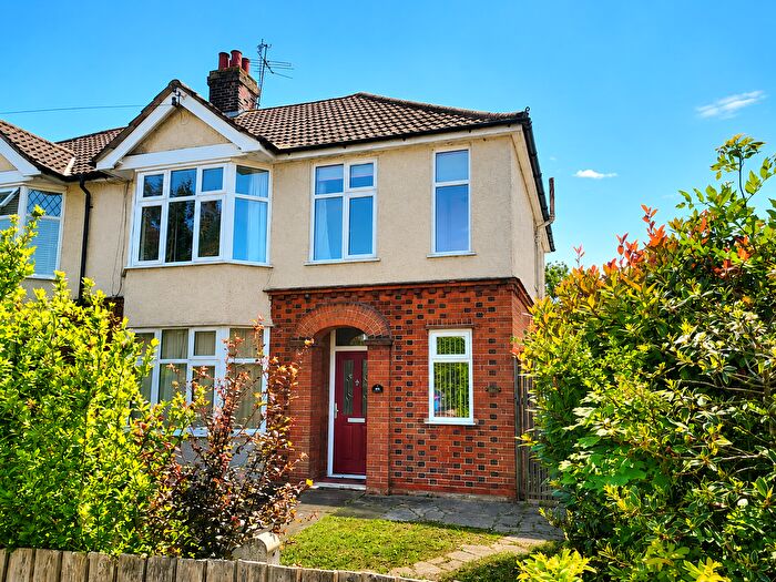 4 Bedroom Semi-Detached House For Sale In Norwich Road, Ipswich, Suffolk, IP1