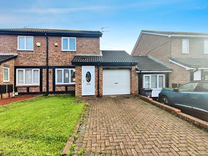 2 Bedroom Semi-Detached House For Sale In Coleridge Drive, Choppington, NE62