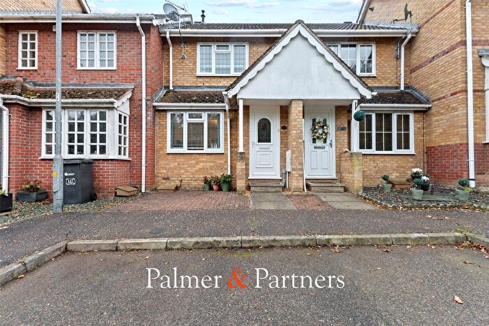 2 Bedroom Terraced House For Sale In Hawthorn Close, Halstead, Essex, CO9