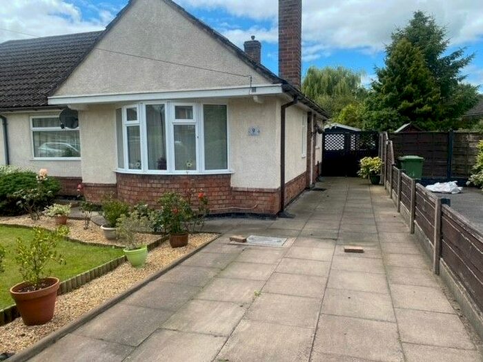 2 Bedroom Bungalow To Rent In Queens Drive, Sandbach, CW11