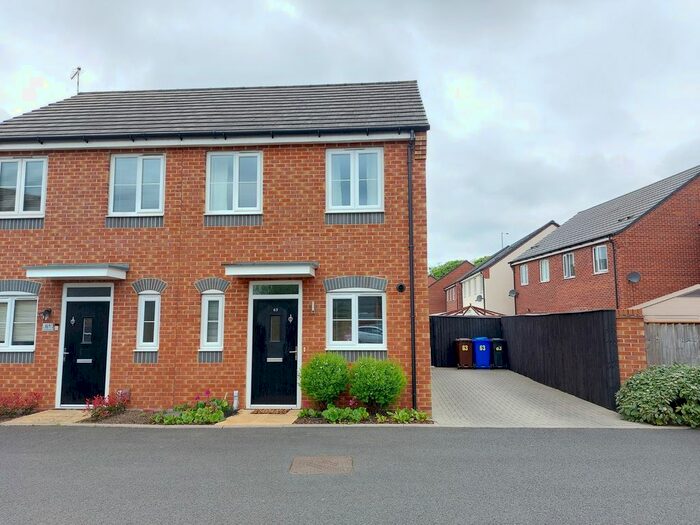 2 Bedroom Semi-Detached House To Rent In Thorntree Lane, Branston, Burton-On-Trent, DE14