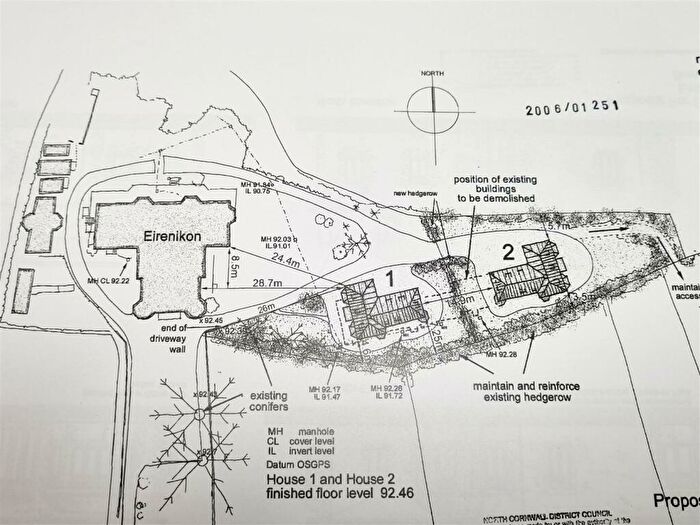 Plot For Sale In Bossiney Road, Tintagel, PL34