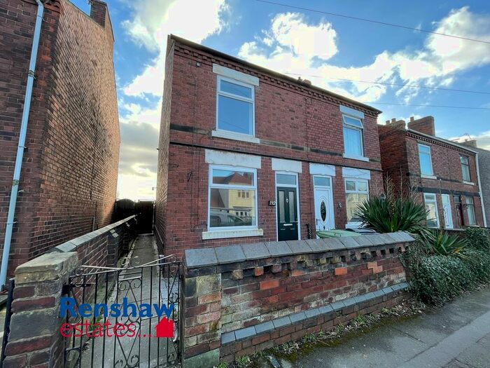 2 Bedroom Semi-Detached House To Rent In Peasehill, Ripley, Derbyshire, DE5