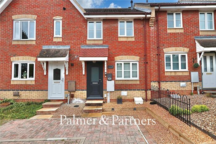 2 Bedroom Terraced House For Sale In Swallowtail Close, Pinewood, Ipswich, Suffolk, IP8