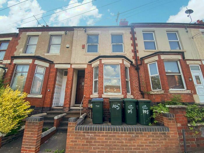 4 Bedroom Terraced House To Rent In Hearsall Lane, Earlsdon, Coventry, Warwickshire, CV5