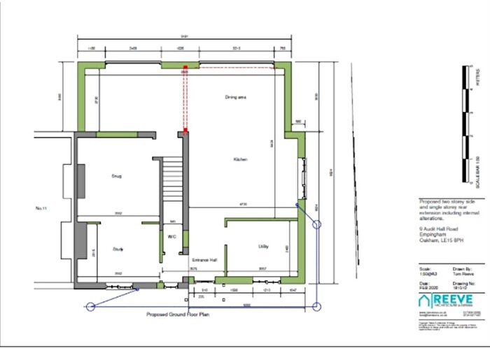 2 Bedroom Semi-Detached House For Sale In Audit Hall Road, Empingham, Oakham, LE15