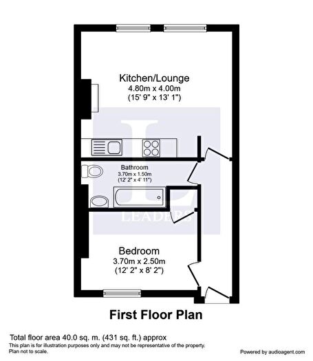 1 Bedroom Flat To Rent In East Street, Epsom, KT17