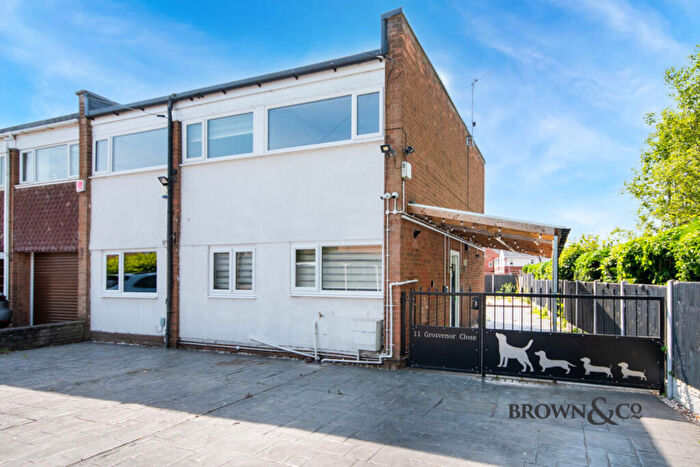 5 Bedroom Semi-Detached House For Sale In Grosvenor Close, Retford, DN22
