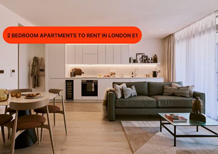 2 Bedroom Apartment To Rent In New Drum Street, London, E1