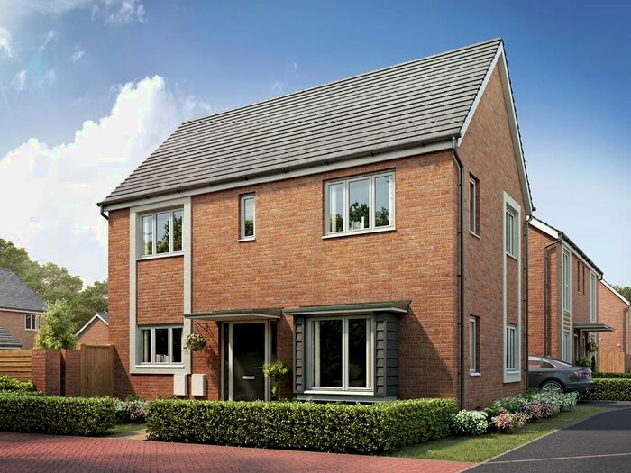 3 Bedroom Detached House For Sale In "The Kea - Plot " At Pear Tree Drive, Broomhall, Worcester, WR5
