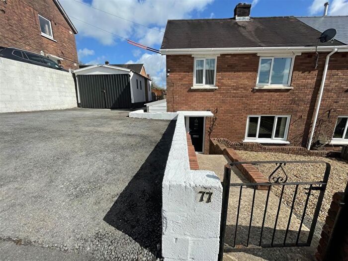 3 Bedroom Semi-Detached House To Rent In Ffordd Aneurin, Pontyberem, Llanelli, SA15