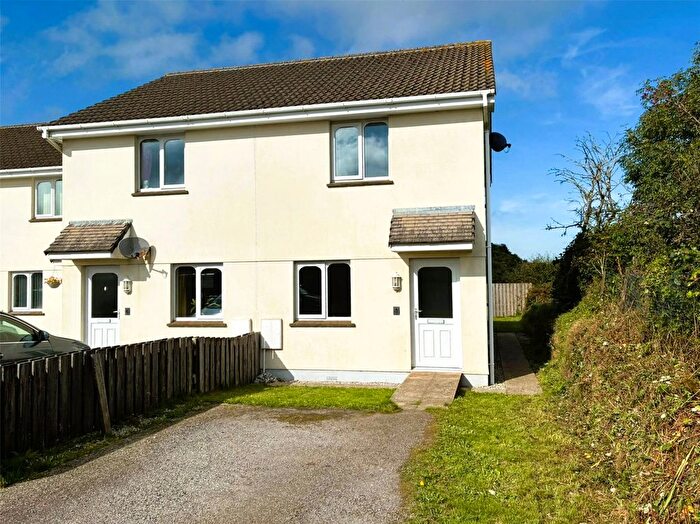 2 Bedroom Semi Detached House To Rent In Gunwin Court, Whitemoor, Cornwall, PL26