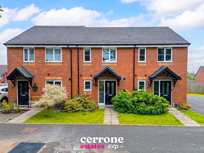 2 Bedroom Terraced House For Sale In Kingswood Close, Webheath, Redditch, B97