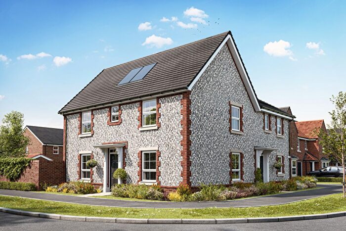 3 Bedroom End Of Terrace House For Sale In "Stanford" At Chalcraft Lane, North Bersted, Bognor Regis, PO21