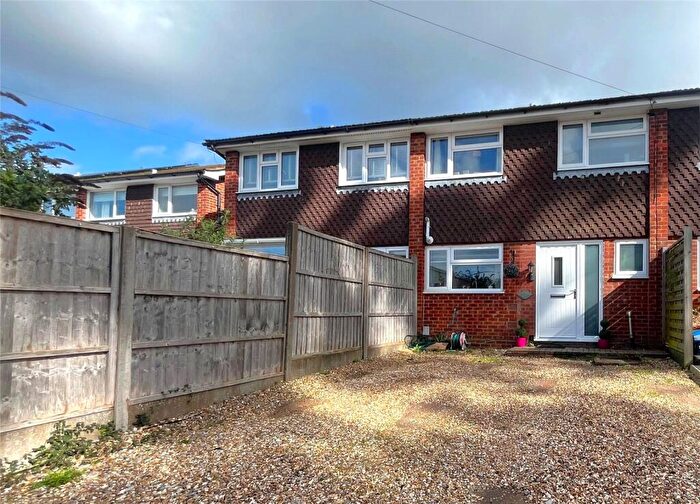 3 Bedroom Terraced House For Sale In Lea Close, Badshot Lea, Farnham, Surrey, GU9