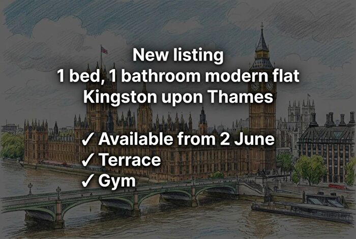 1 Bedroom Flat To Rent In Brook Street, Kingston Upon Thames, KT1