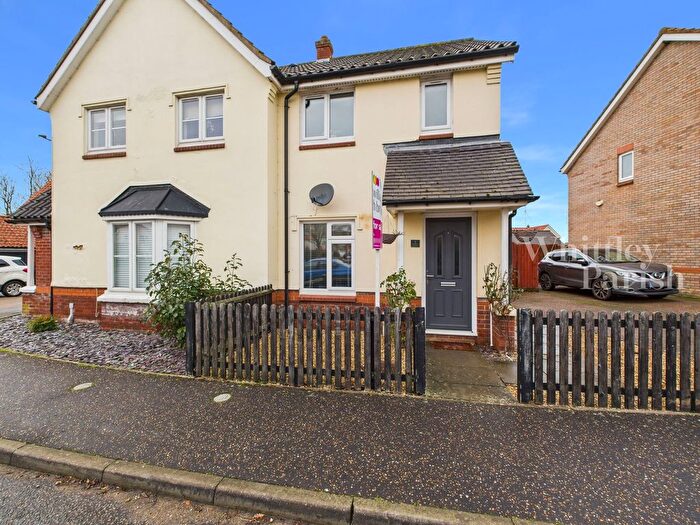 2 Bedroom Semi-Detached House For Sale In Millers Drive, Dickleburgh, Diss, IP21