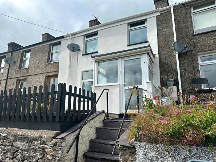 2 Bedroom Terraced House For Sale In Hyfrydle Road, Talysarn, Caernarfon, Gwynedd, LL54