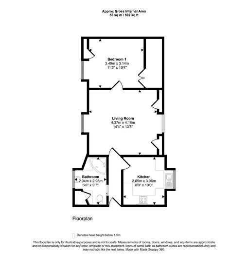 1 Bedroom Flat To Rent In Orchard Close, Moreton-on-Lugg, Hereford, Herefordshire, HR4