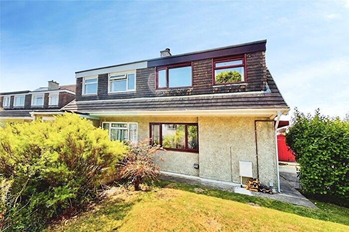 3 Bedroom Semi-Detached House For Sale In Pendeen Close, Threemilestone, Truro, Cornwall, TR3