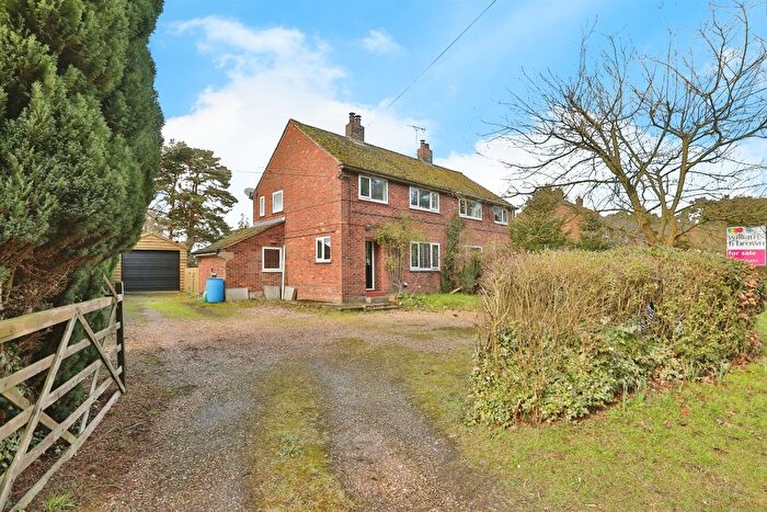 3 Bedroom Semi-Detached House For Sale In Swaffham Road, Cockley Cley, Swaffham, PE37