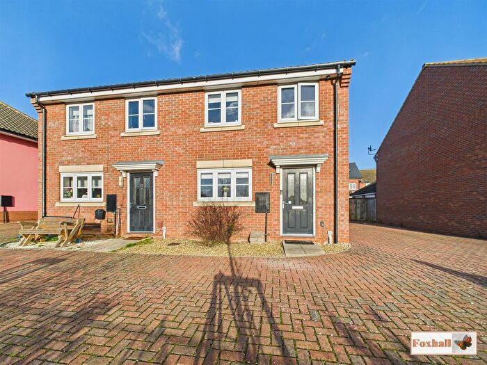 3 Bedroom Semi-Detached House For Sale In Skylark Drive, Martlesham, Woodbridge, IP12