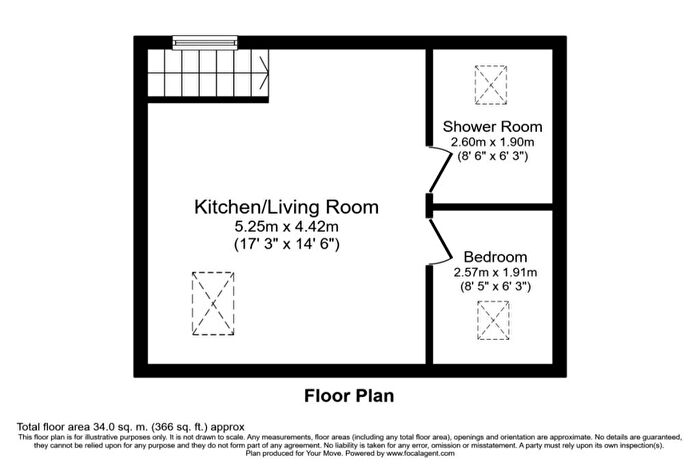 1 Bedroom Flat To Rent In Smithy Lane, Darlington, County Durham, DL3