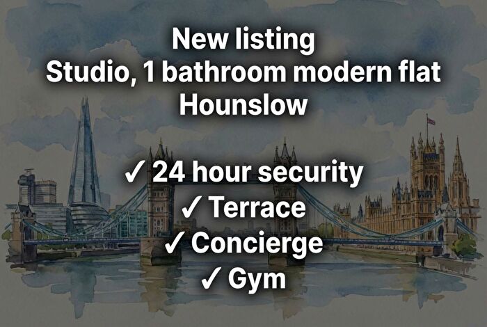 Studio To Rent In Victoria Road, Feltham, TW13