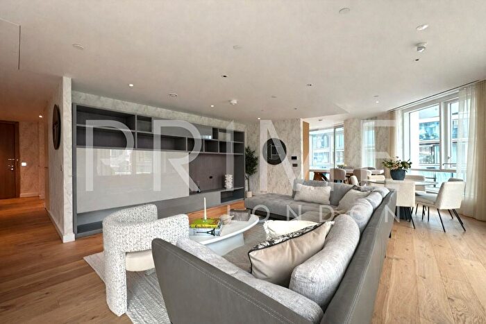 3 Bedroom Flat To Rent In Wilshire House, Prospect Place, Battersea Power Station, SW11
