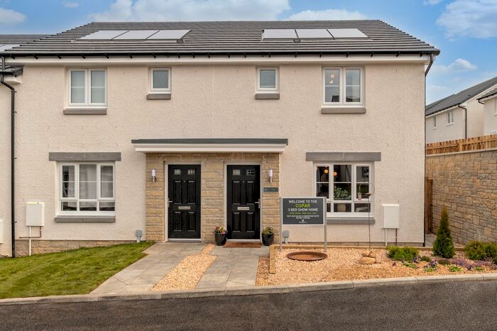 3 Bedroom End Of Terrace House For Sale In "Cupar" At Strathcona Grove, Bucksburn, AB21
